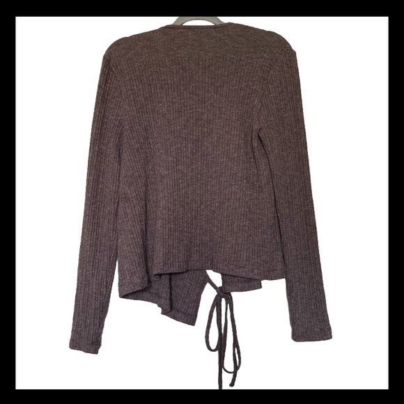 MADEWELL Womens Cardigan Size Large Tie Front Closure - Picture 2 of 8